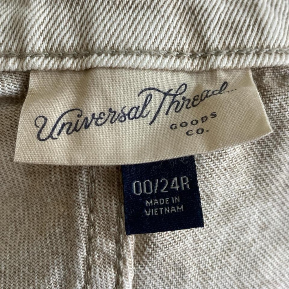 Universal Thread Cream Wide-Leg Pants - Picture 8 of 9